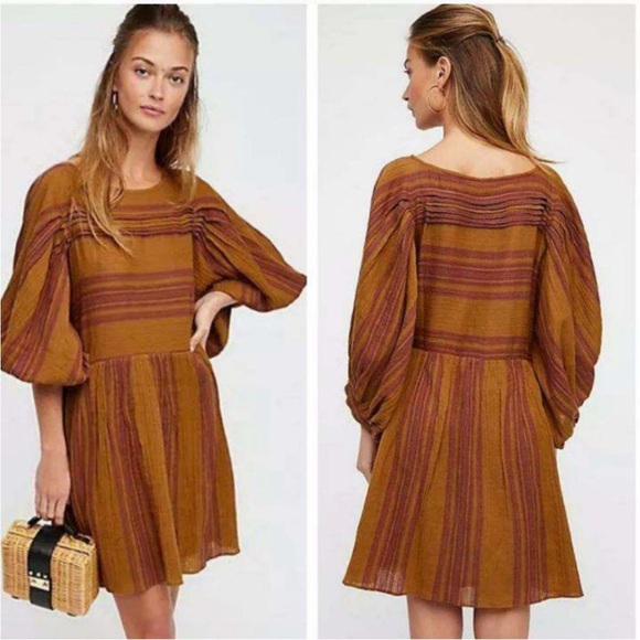 Free People Lilly Puff Sleeve dress - Picture 1 of 8